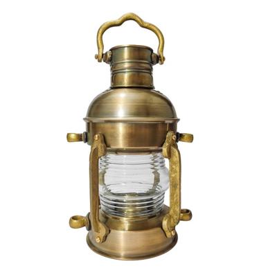 Luz de Linterna de Trabajo para Exterior de Hierro Sólido de 11.6", Lámpara de Aceite Náutica para Barco, Regalos Marítimos para Papá y Personas Mayores, Decoración de Halloween Navidad