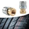 Car Tire Air Chuck Inflator Pump Valves Connector Adapter Car Metal 1/4 Tyre Wheel Valves For Inflatable Pump