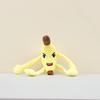 Adorable Plush Banana Keychain Doll Cute Stuffed Toy For Kids Gift Bag Charm