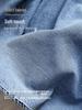 Trendig denimkofta för pojkar: Långärmad, Nedvikt krage, Höst 2025 Mode för barn