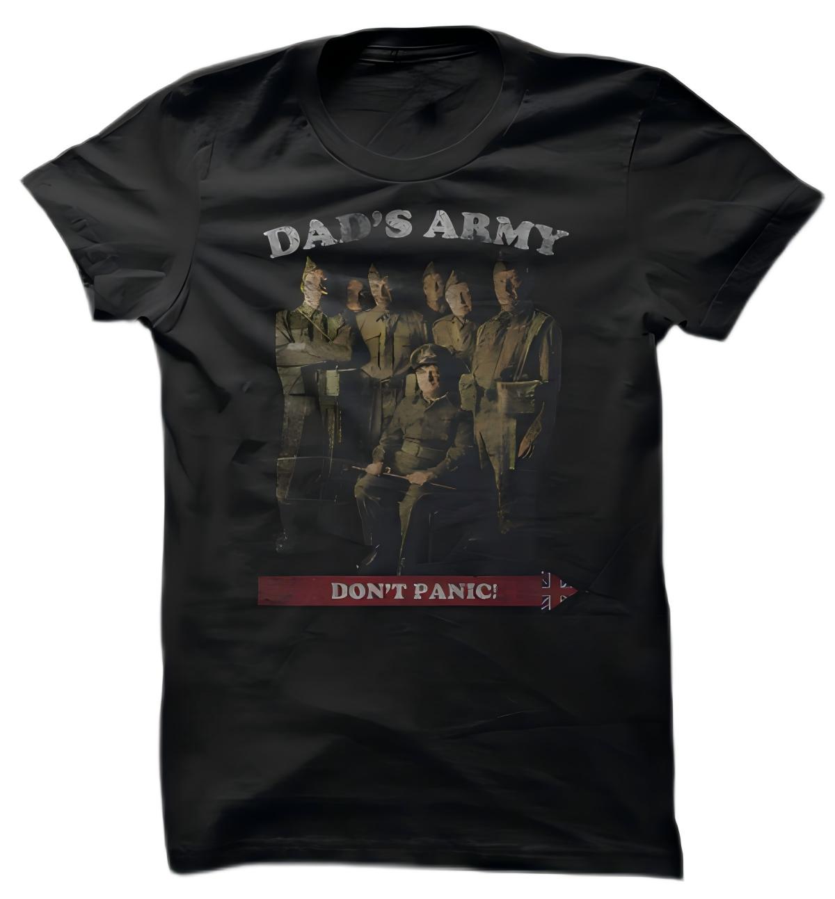 Dont Panic Dads Army T-Shirt S