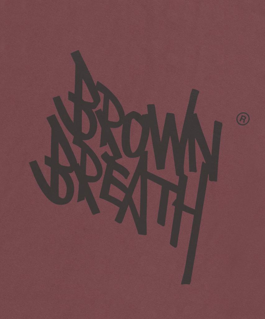 BROWNBREATH Tag Tee - Brick Red