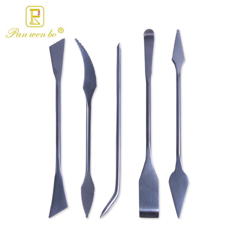 

Набор из 5 предметов для самостоятельной сборки студенческих ножей из нержавеющей стали и инструментов для лепки из глины 5-piece set