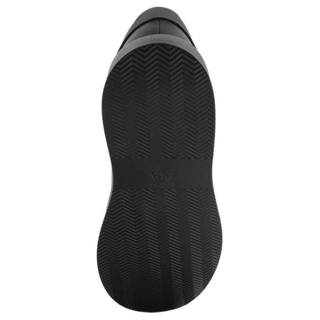 Zara Classic Thick Sole Lightweight Slip Resistant Low Top Skate Shoes Men sneaker Black 12201420800