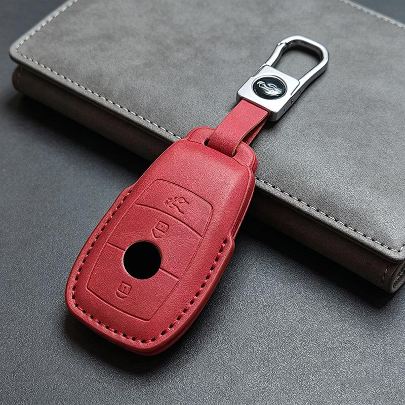 Car Key Case Cover Fob For Mercedes Benz C260 A200 W177 W205 W222 X167 Amg S400 A E C S Glc Cle Cla Glb Gla Class Accessories