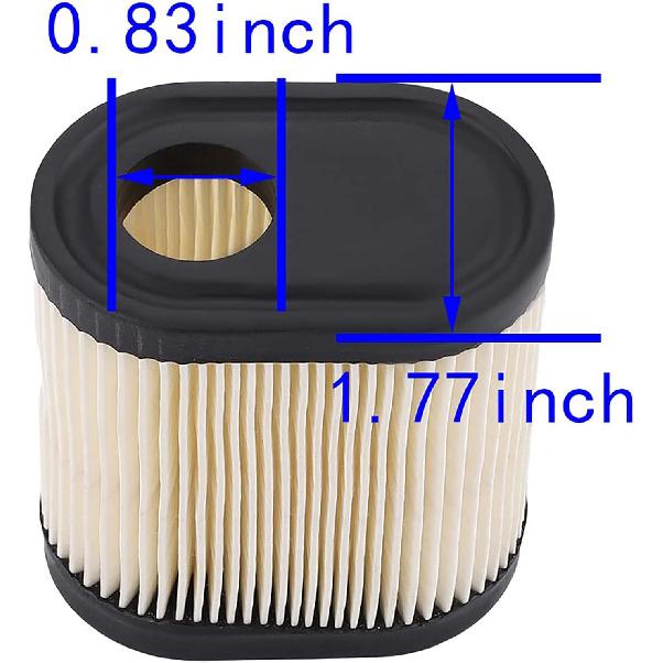 5 Packs 36905 Air Filter Compatible with Recycler 22 GTS 6.5HP 20016 20017 Lawn Mower 751-11122