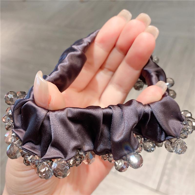 Kristall-Haargummi im koreanischen Stil: Exquisites, Süßes, Vielseitiges Haargummi für Damen