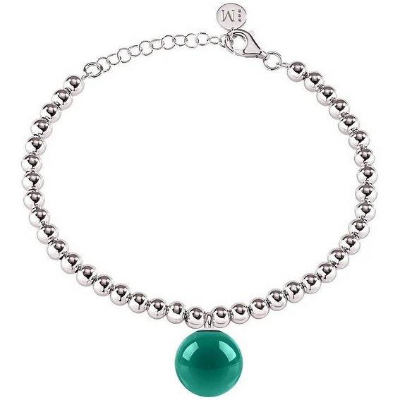 Morellato Women's Boule Stainless Steel Bead Chain Saly20 Bracelet