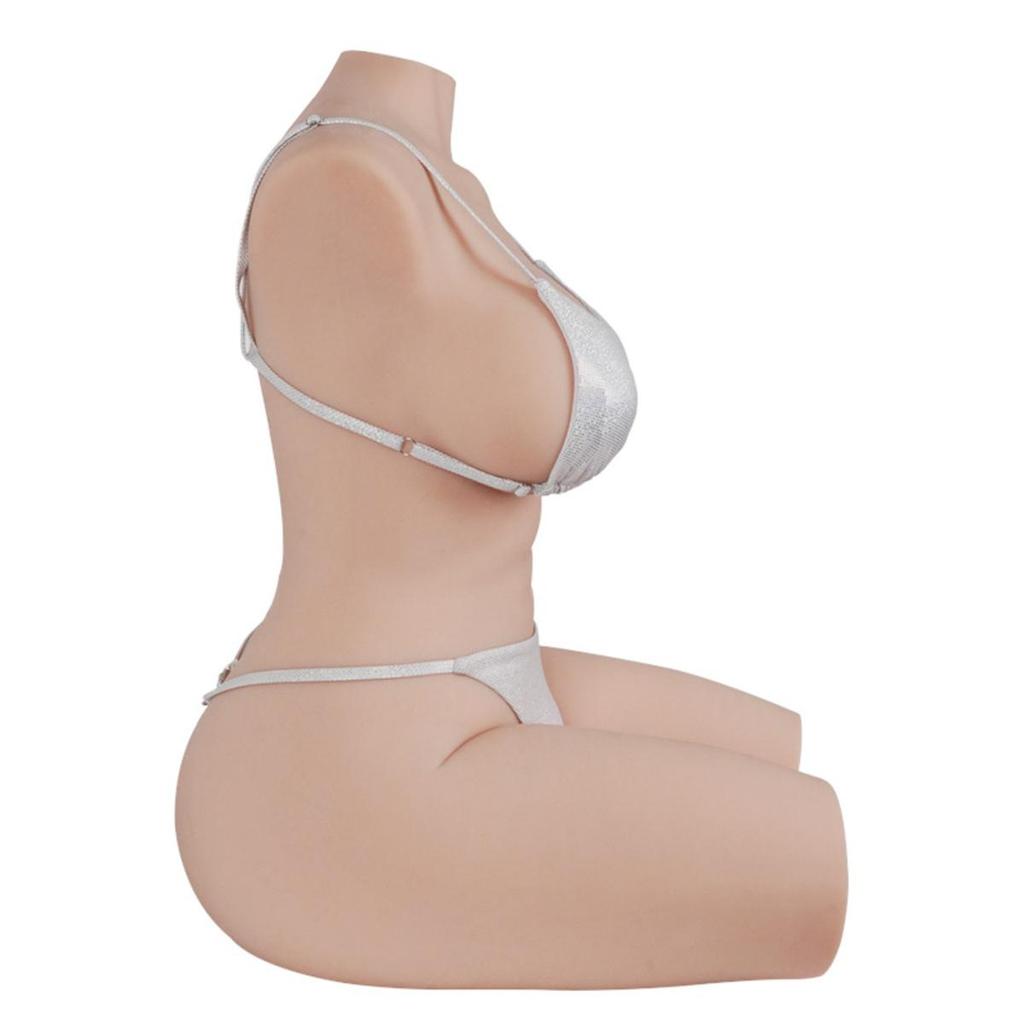 Big Tits Half Body Sex Doll Torso Realistic Love Doll Woman Anal Breast Vagina Adult Toy Male Masturbation Sex Toy 18+