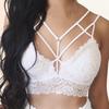 Women Bra Lace Cross Straps Underwear Sexy Sling Vest Brassiere for Wedding Night