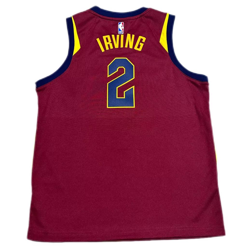 Nike Irving Swingman Vest Comfortable Soft Skin-Friendly Kids Tops Burgundy 9Z2B7BZ2P-IRVING