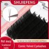 Velvet Soft Comic Single & Multi-Root Natural False Eyelashes