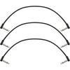 Fender/Blockchain 12" Patch Cable 3-pack Angle/Angle Fender [patch Cable Set of 3]