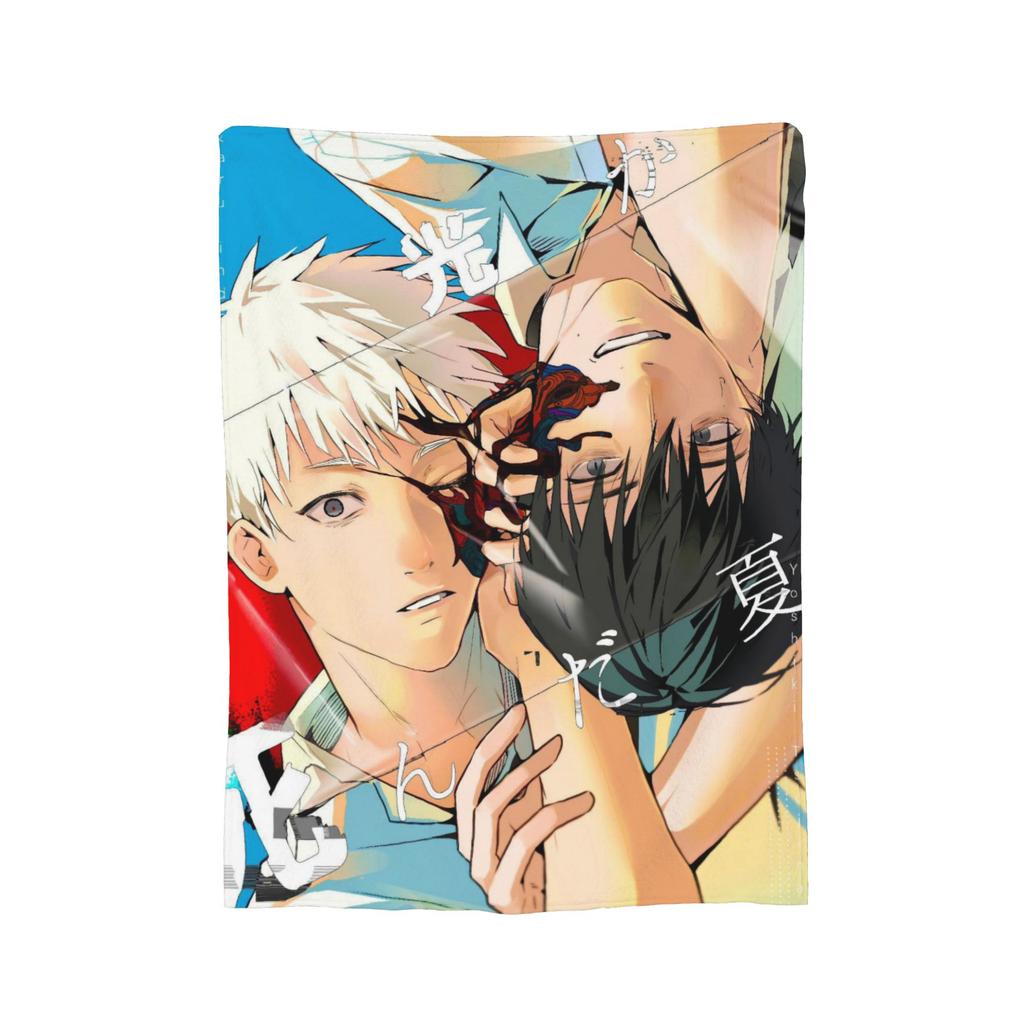 The Summer Hikaru Died Anime Blanket Velvet Decoration  Breathable Lightweight Throw Blankets for Home Outdoor Bedspreads