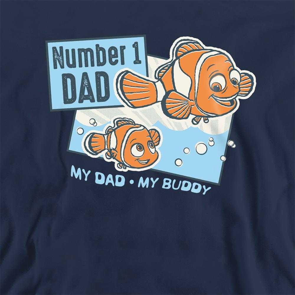 Finding Nemo Mens Number 1 Dad Nemo & Marlin Sweatshirt