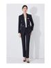 Women's Professional 2025 High-End Blazer Pant Suit Set for Workplace Interviews - Spring Collection