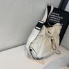Crossbody Bag Women's Large Capacity Dumpling Bag Solid Color Shoulder Bag Student Class Bag