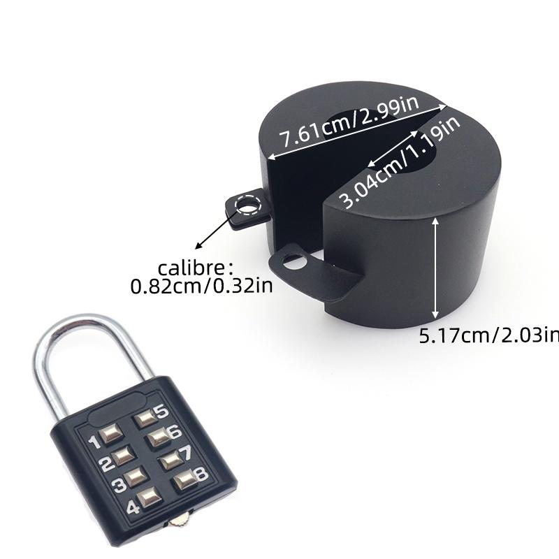 Outdoor Garden Protection Faucet Padlock Outdoor Faucet Lock Cover Stainless Steel Faucet Lock Set Anti-theft Safety