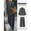 Za2024 Fall New Women's Clothing Casual Suit Jacket 9115591 Minimalist Leisure Pants 9109591