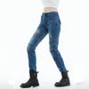 Motorcycle Jeans Women's Knight Slim-fit Locomotive Jeans Cycling Anti-drop Pants, Silicone Protective Gear