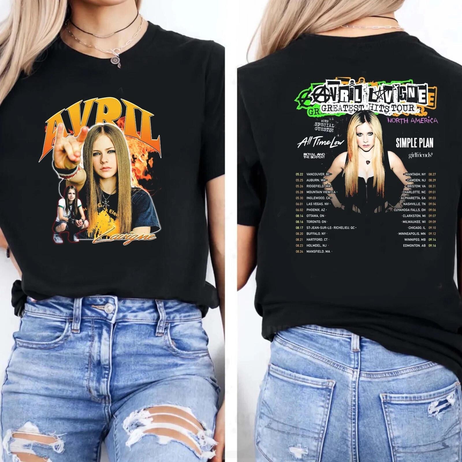 Avril Lavigne Greatest Hits Tour 2026 T-Shirt S