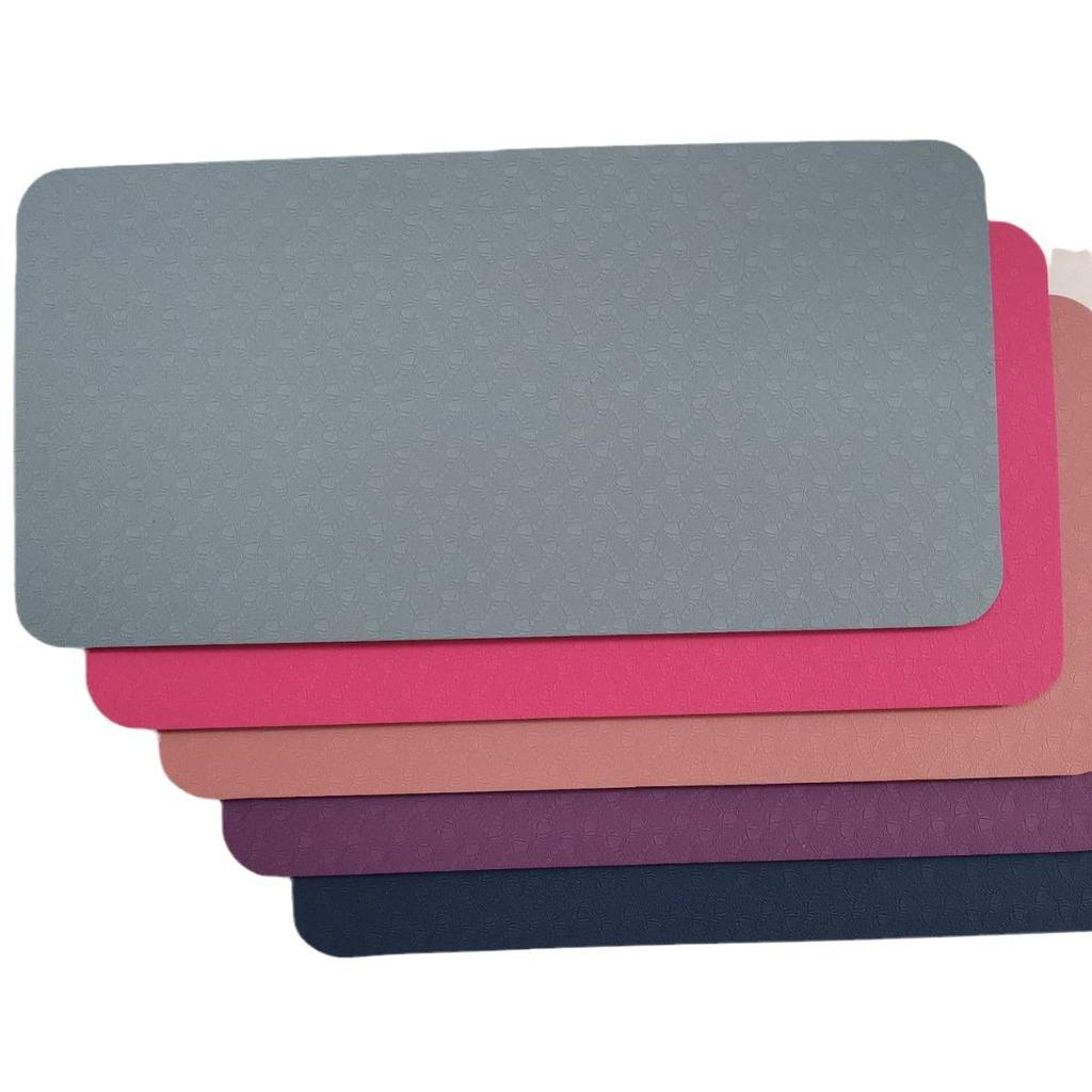 Thickened TPE Yoga Mat Set: Ab Roller, Kneeling Pad, Plank Pad, Mini Mat – Custom Logo Available