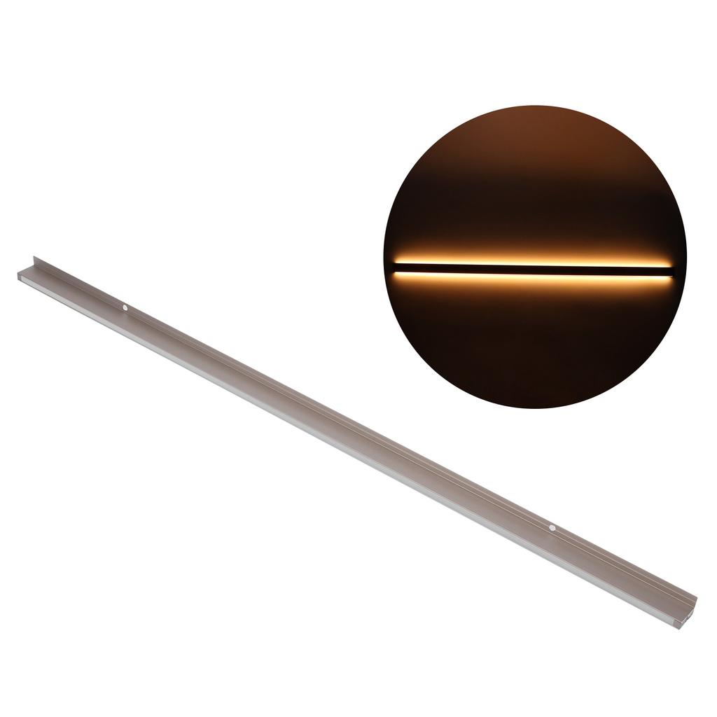 LED Under Cabinet Light 60cm Double Sided Light Bar for Closet Bookshelf Cabinet Warm Light