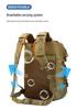 Large Tactical Camouflage Backpack for Military, Camping, and Hiking