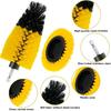 8 Pcs Drill Brush Attachment Set, Power Cleaning Scrub Brush Kit With Extend Long Attachment, All Purpose Drill Scrub Brushes For Car, Grout, Floor,