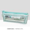 KOKUYO Pencil Case Pencil Case Tool Pen Case Peep Light Slim Type Foggy Gray F-VBF246-2