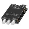 Power Amplifier Board Module Bluetooth Stereo Dual Channel AMP with Treble Bass Control ZK‑502T