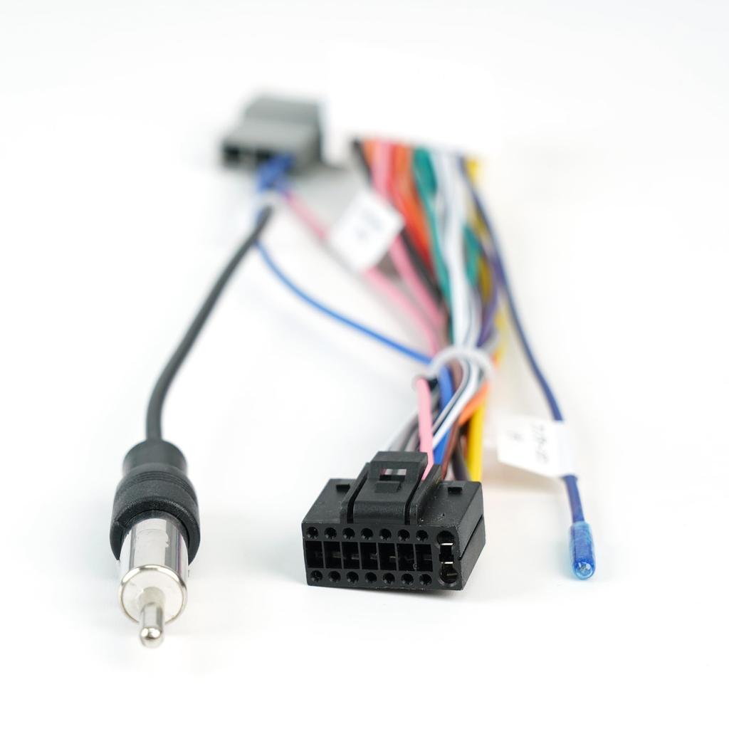 ATOTO Wiring Harness for Plug and Compatible with ATOTO A6 and S8 Head Units Only AC-ISS200 16-Pin Nissan, Play, A5, PF/PP/PL Lite/MS/UN