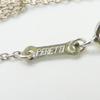 Used TIFFANY&Co. Necklace Curved Heart Silver925 4.1g Silver Accessories