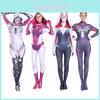 Costum Stilat Spider Gwen Stacy Pentru Femei Cu Design Unic Spider-man Pentru Halloween