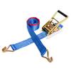 FK CE2JH Type Blue Lashing Belt, 1.5-ton J-hook, 50mm Wide X 0.5+4m Long