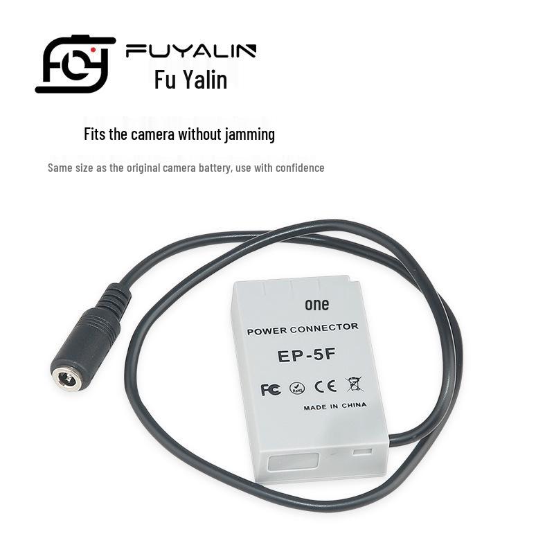 EP5F PD/Type-C Adapter Compatible with Nikon 1 J5 EN-EL24 Dummy Battery