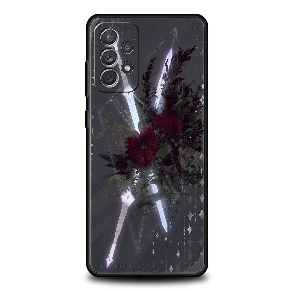 The Sword Creative Pattern Phone Case for Samsung Galaxy A55 A35 A17 A07 A15 A13 A25 A51 A71 A72 A73 A32 A52 A52S A41 Soft TPU