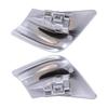 Left + Right Seat Down Handle For Mercedes C-Class Coupe W204 08-15 Matte Silver