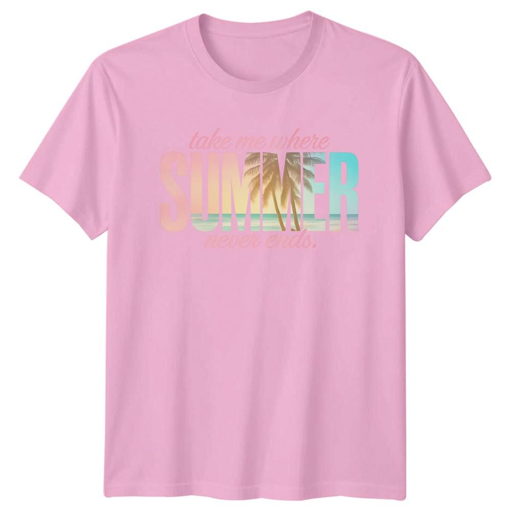 Take Me Where Summer Never Ends Travel Unisexs TShirt Unisexs Tee
