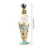 Premium 25ml Empty Fragrances Bottle With Enamel Artwork Constructed From Zinc Alloys And Glass