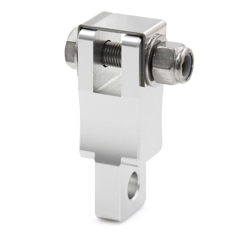 2" Billet Pedal Extender for Peterbilt 378 379 386 388 389 Aluminum Pedal Extension Truck Accessory Black/Silver