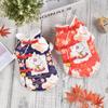 Warm Winter Dog Coat Small Medium Breeds Samoyed Golden Retriever Fleece Lined Chinese Style Pet Clothing