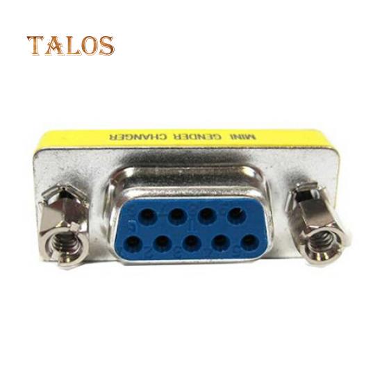 DB9 Mini Cambiasesso Accoppiatore Femmina a Femmina/Maschio a Maschio/Maschio a Femmina Gadget per Computer
