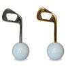 Golf Ball Bottle Openers Beer Wine Bottle Opener Bottle Opener Golden Silver Golf Ball Openers for Golf Party Supplies