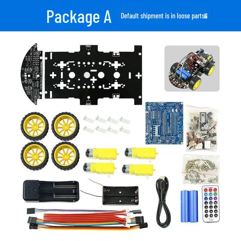 CreateBlock C51 Smart Programming Robot Car Kit N/A