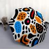 1pc Abstract Shapes Automatic Open 8-Rib Windproof Umbrella, Travel & Commuting, Suitable for All Seasons