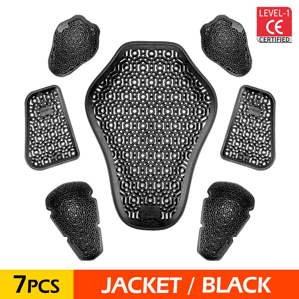 Motorcycle Protective Gear For Off-road Riding Chest Back Knee Elbow Protection Equipment Built-in Inserted Protective Gear