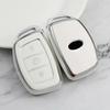 For Hyundai Tucson Santa Fe Rena Sonata Elantra Creta Ix35 Ix45 I10 I30 I40 3/4 Buttons Tpu Car Smart Key Case Cover Accessories