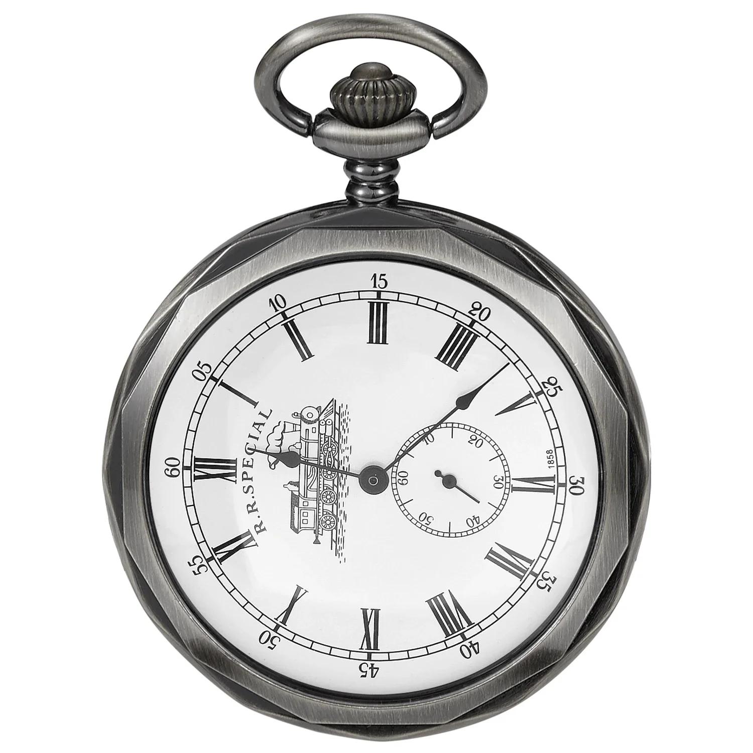 

PJX1634 NEW Drop Shipping Casual Vintage Mechanical Pocket Watch Men s and Women s Steampunk Black Pocket Watch