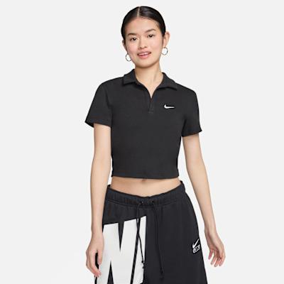 Nike Sportswear Essentials Polo Shirt Women's Black